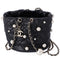 CHANEL About Pearls Drawstring Mini Bucket Bag Black Lambskin
